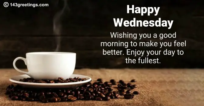 wednesday morning greetings and blessings